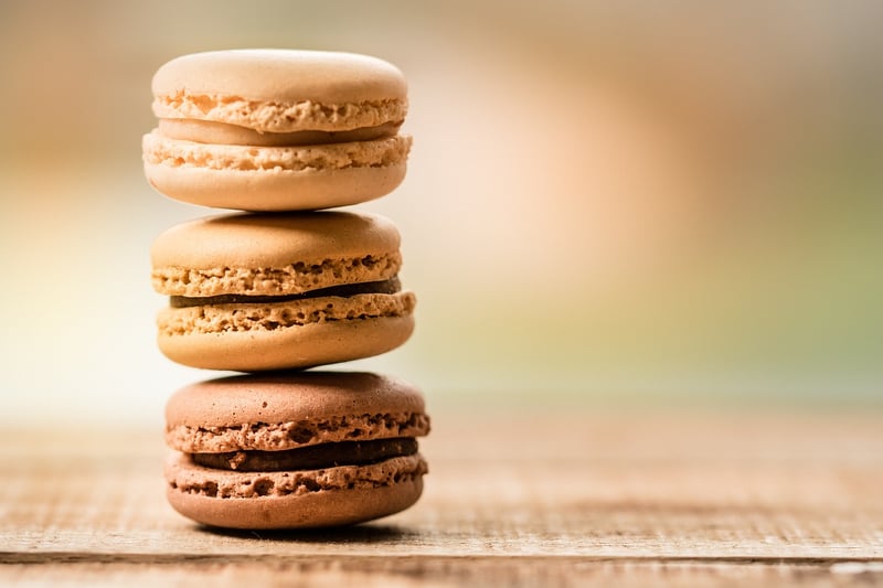 Lavender Macarons